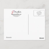 Dansen op Moonbeams Briefkaart (Achterkant)