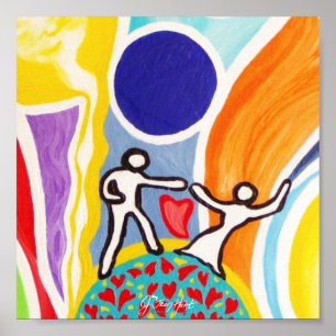 Dansen op Moonbeams Poster
