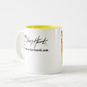 Dansen op Moonbeams Tweekleurige Koffiemok (Voorkant links)