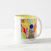 Dansen op Moonbeams Tweekleurige Koffiemok (Voorkant rechts)