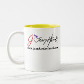 Dansen op Moonbeams Tweekleurige Koffiemok (Links)