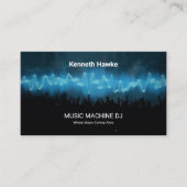 Dansen op Music Pulse Electrifying Wave DJ Visitekaartje (Voorkant)