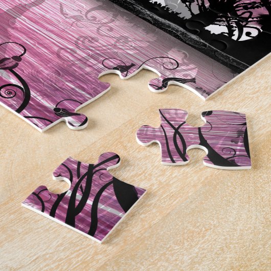 Dansen op violinmuziek legpuzzel (Zijkant)