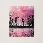 Dansen op violinmuziek legpuzzel (Verticaal)