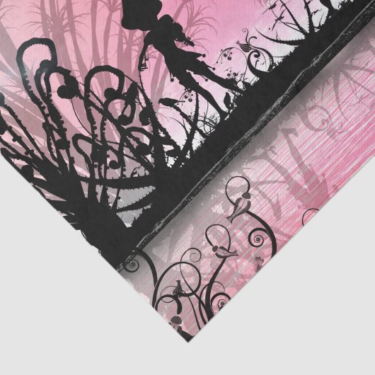 Dansen op viool tissuepapier (Detail)