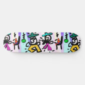 dansen persoonlijk skateboard (Horizontaal)