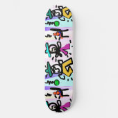 dansen persoonlijk skateboard (Voorkant)