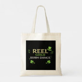 Dansen Reel Girls Irish Dance St. Patrick's Day Tote Bag (Achterkant)