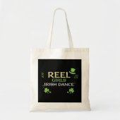 Dansen Reel Girls Irish Dance St. Patrick's Day Tote Bag (Voorkant)
