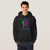 Dansen - Retro Dancin' Power Girls Hoodie (Voorkant volledig)