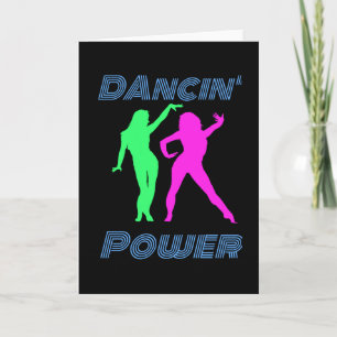 Dansen - Retro Dancin' Power Girls Kaart