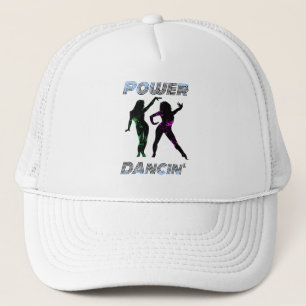 Dansen - Retro Power Dancing' Girls Lava-stijl Trucker Pet