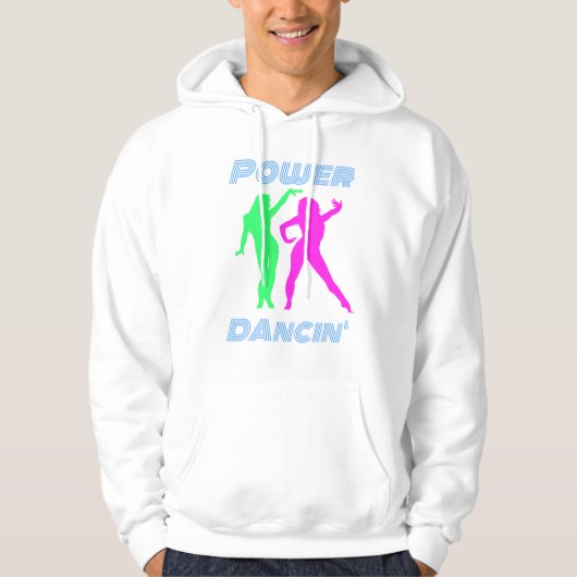 Dansen - Retro Power Dancin'Girls Hoodie (Voorkant)