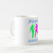 Dansen - Retro Power Dancin'Girls Koffiemok (Voorkant links)