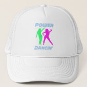 Dansen - Retro Power Dancin'Girls Trucker Pet (Voorkant)