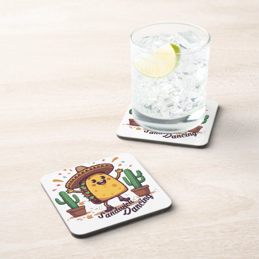 Dansen Sandwich Fiesta Bier Onderzetter (Rechterzijde)