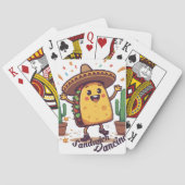 Dansen Sandwich Fiesta Pokerkaarten (Achterkant)