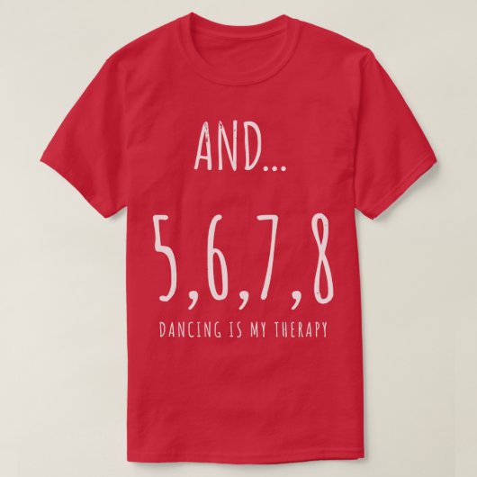 dansen t-shirt (Design voorkant)