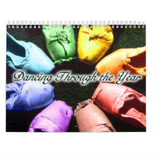 Dansen tot het jaar 2015 kalender