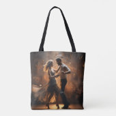 dansen tote bag (Achterkant)
