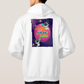 DANSEN TUSSEN PLANETEN HOODIE (Achterkant)