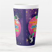 DANSEN TUSSEN PLANETEN LATTE MOK (Voorkant)