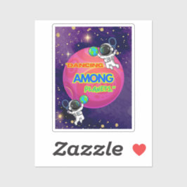 DANSEN TUSSEN PLANETEN STICKER