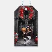 Dansen voor Kerstmis. Cadeaulabel (Voorkant)