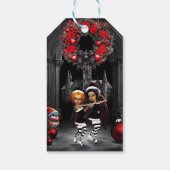 Dansen voor Kerstmis. Cadeaulabel (Achterkant)