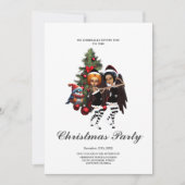 Dansen voor Kerstmis. Kaart (Voorkant)