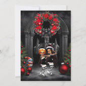 Dansen voor Kerstmis. Kaart (Achterkant)