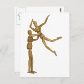 DansenCouple061809 Briefkaart (Voorkant / Achterkant)