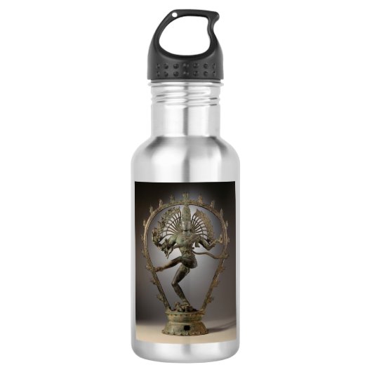 Dansend beeld van Shiva Goddess Waterfles (Voorkant)