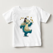 Dansend Beer met hoofdtelefoon (Voorkant)