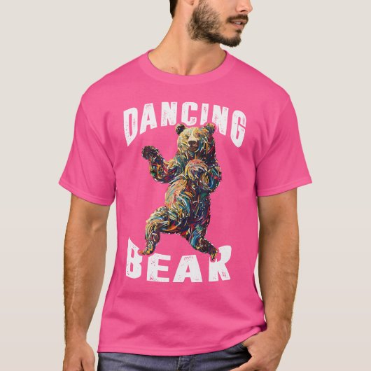 Dansend Beer T-shirt (Voorkant)