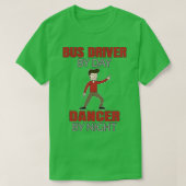 Dansend Bus Driver Man Dancer T-shirt (Design voorkant)