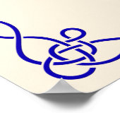  Dansend Couple Shining Poster (Hoek)