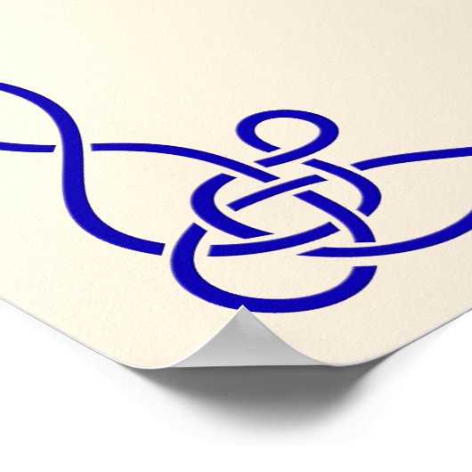  Dansend Couple Shining Poster (Hoek)