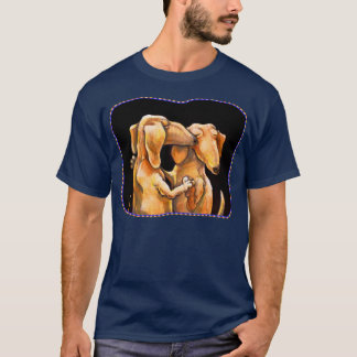 Dansend Dachshunds T-shirt