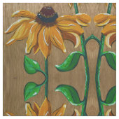 Dansend Daisies Fabric Stof (Swatch)