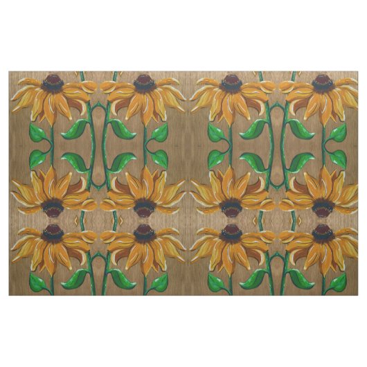 Dansend Daisies Fabric Stof (Fat Quarter)