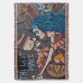 Dansend Dead's last Dance Street Art Blanket Deken (Voorkant Verticaal)