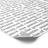 Dansend Deer met Violin Poster (Hoek)