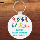 Dansend Dream Sleutelhanger (Voorkant)