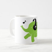 Dansend Elephant Koffiemok (Voorkant links)