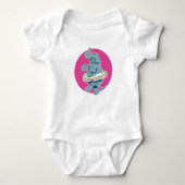 Dansend Elephant Romper (Voorkant)