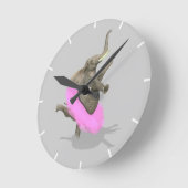 Dansend Elephant Ronde Klok (Hoek)