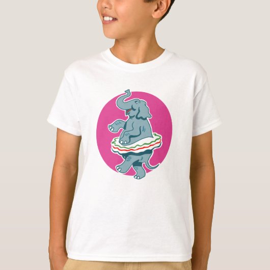 Dansend Elephant T-shirt (Voorkant)