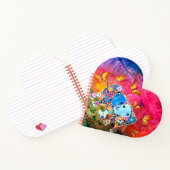 Dansend Elephants Notitieboek (Binnen)