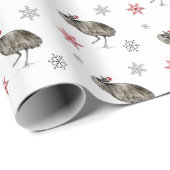 Dansend Emu Vakantiedraaiboek Cadeaupapier (Rol Hoek)